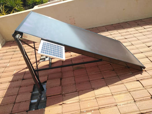  kit de modernización de géiser solar de panel plano